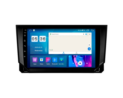 Штатная магнитола Lesko для SEAT Ibiza V 2017-2021 экран 9" 2/32Gb CarPlay 4G Wi-Fi GPS Prime