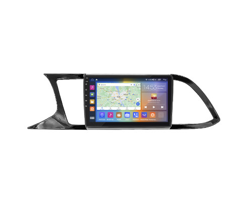 Штатная магнитола Lesko для SEAT Leon III 2012-2016 экран 9" 4/64Gb CarPlay 4G Wi-Fi GPS Prime