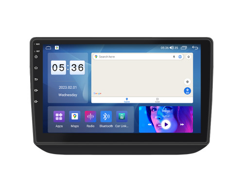 Штатная магнитола Lesko для Skoda Fabia II 2007-2010 экран 10" 4/64Gb CarPlay 4G Wi-Fi GPS Prime