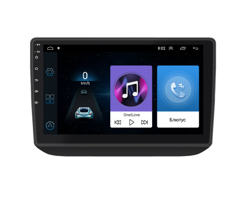 Штатная магнитола Lesko для Skoda Fabia II Рестайлинг 2010-2014 экран 10" 1/16Gb Wi-Fi GPS Base