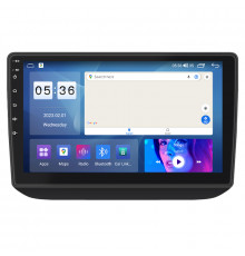 Штатная магнитола Lesko для Skoda Fabia II Рестайлинг 2010-2014 экран 10" 4/64Gb CarPlay 4G Wi-Fi GPS Prime