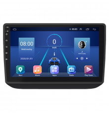 Штатная магнитола Lesko для Skoda Fabia II Рестайлинг 2010-2014 экран 10" 2/32Gb 4G Wi-Fi GPS Top