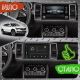 Штатная магнитола Lesko для Skoda Kodiaq I 2016-2021 экран 10" 2/32Gb 4G Wi-Fi GPS Top