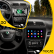 Штатная магнитола Lesko для Skoda Octavia II (A5) 2004-2009 экран 10" 1/16Gb Wi-Fi GPS Base
