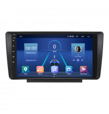 Штатная магнитола Lesko для Skoda Octavia II (A5) ver 2 2004-2013 экран 9" 4/64Gb 4G Wi-Fi GPS Top