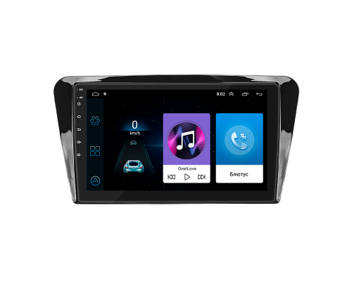 Штатная магнитола Lesko для Skoda Octavia III (A7) Рестайлинг 2017-2020 экран 10" 1/16Gb Wi-Fi GPS Base