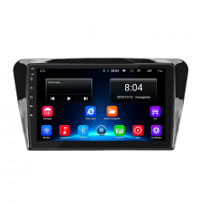 Штатная магнитола Lesko для Skoda Octavia III (A7) Рестайлинг 2017-2020 экран 10" 2/32Gb Wi-Fi GPS Base