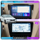 Штатная магнитола Lesko для Skoda Octavia III (A7) Рестайлинг 2017-2020 экран 10" 4/64Gb CarPlay 4G Wi-Fi GPS Prime
