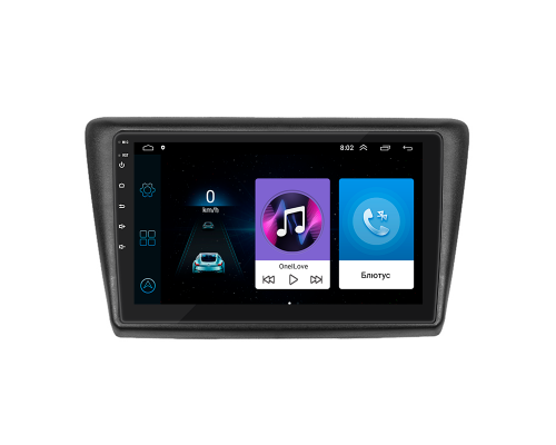 Штатная магнитола Lesko для Skoda Rapid I 2012-2017 экран 9" 1/16Gb Wi-Fi GPS Base