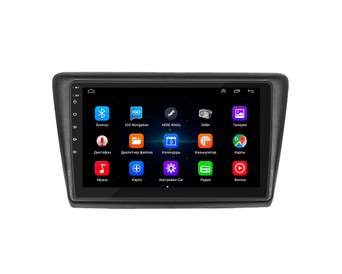 Штатная магнитола Lesko для Skoda Rapid II 2020-н.в. экран 9" 1/16Gb Wi-Fi GPS Base