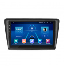 Штатная магнитола Lesko для Skoda Rapid II 2020-н.в. экран 9" 4/64Gb 4G Wi-Fi GPS Top