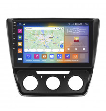 Штатная магнитола Lesko для Skoda Yeti I Рестайлинг 2013-2018 экран 10" 2/32Gb CarPlay 4G Wi-Fi GPS Prime