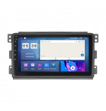 Штатная магнитола Lesko для Smart Fortwo 451 2007-2010 экран 9" 4/64Gb CarPlay 4G Wi-Fi GPS Prime