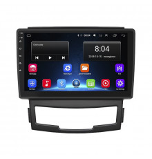 Штатная магнитола Lesko для SsangYong Actyon II 2010-2013 экран 9" 2/32Gb Wi-Fi GPS Base