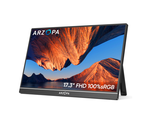 Портативний монітор Arzopa A1M black 17.3" 1920x1080 60 Гц