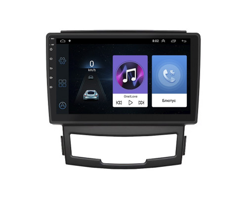 Штатная магнитола Lesko для SsangYong Korando III 2010-2013 экран 9" 1/16Gb Wi-Fi GPS Base