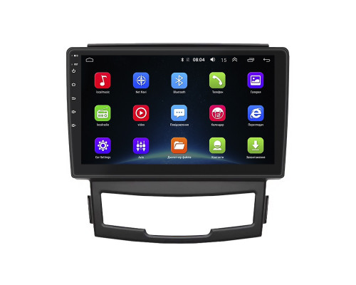 Штатная магнитола Lesko для SsangYong Korando III 2010-2013 экран 9" 2/32Gb Wi-Fi GPS Base
