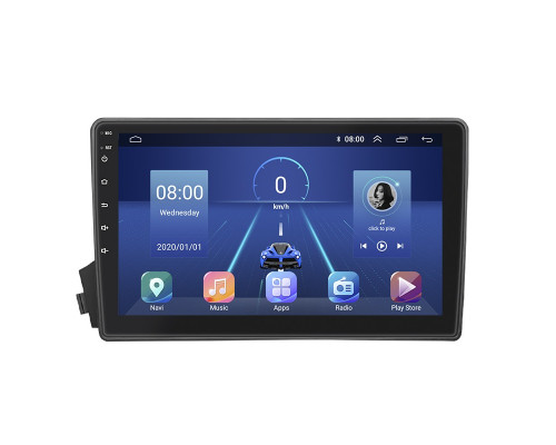 Штатная магнитола Lesko для SsangYong Kyron I Рестайлинг 2007-2015 экран 9" 4/64Gb 4G Wi-Fi GPS Top