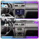 Штатная магнитола Lesko для SsangYong Rexton III 2012-2017 экран 9" 2/32Gb 4G Wi-Fi GPS Top