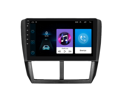 Штатная магнитола Lesko для Subaru Forester III 2007-2011 экран 9" 1/16Gb Wi-Fi GPS Base