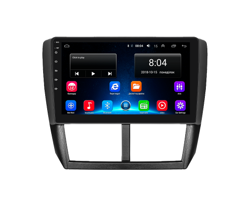 Штатная магнитола Lesko для Subaru Forester III 2007-2011 экран 9" 2/32Gb Wi-Fi GPS Base