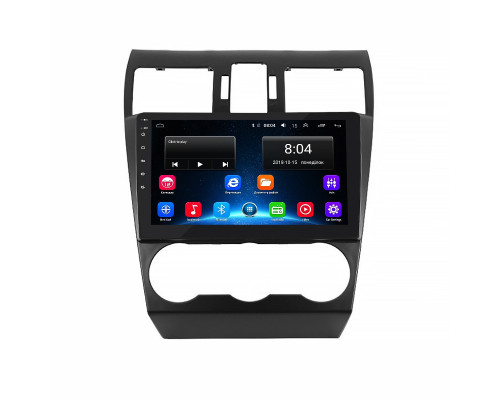 Штатная магнитола Lesko для Subaru Forester IV Рестайлинг 2 2016-2018 экран 9" 2/32Gb Wi-Fi GPS Base