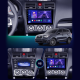 Штатная магнитола Lesko для Subaru Forester IV Рестайлинг 2 2016-2018 экран 9" 2/32Gb Wi-Fi GPS Base