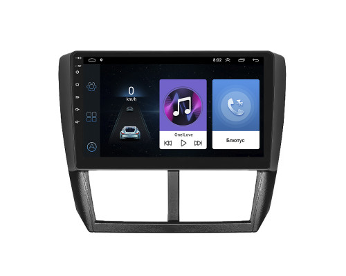 Штатная магнитола Lesko для Subaru Impreza III 2007-2011 экран 9" 1/16Gb Wi-Fi GPS Base