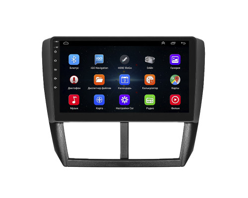 Штатная магнитола Lesko для Subaru Impreza III 2007-2011 экран 9" 1/16Gb Wi-Fi GPS Base