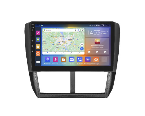 Штатная магнитола Lesko для Subaru Impreza III 2007-2011 экран 9" 2/32Gb CarPlay 4G Wi-Fi GPS Prime