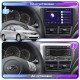 Штатная магнитола Lesko для Subaru Impreza III 2007-2011 экран 9" 4/64Gb CarPlay 4G Wi-Fi GPS Prime