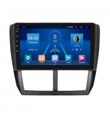 Штатная магнитола Lesko для Subaru Impreza III 2007-2011 экран 9" 6/128Gb 4G Wi-Fi GPS Top