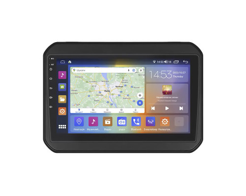 Штатная магнитола Lesko для Suzuki Ignis III Рестайлинг 2020-н.в. экран 9" 2/32Gb CarPlay 4G Wi-Fi GPS Prime