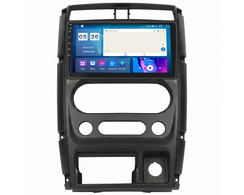 Штатная магнитола Lesko для Suzuki Jimny III Рестайлинг 1 2005-2012 экран 9" 2/32Gb CarPlay 4G Wi-Fi GPS Prime