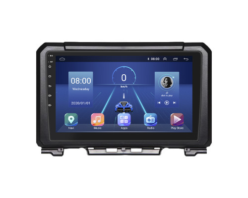 Штатная магнитола Lesko для Suzuki Jimny IV 2018-н.в. экран 9" 2/32Gb 4G Wi-Fi GPS Top