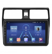 Штатная магнитола Lesko для Suzuki Swift III 2004-2011 экран 10" 6/128Gb 4G Wi-Fi GPS Top