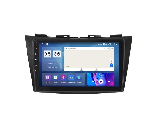 Штатная магнитола Lesko для Suzuki Swift IV 2011-2013 экран 9" 4/64Gb CarPlay 4G Wi-Fi GPS Prime