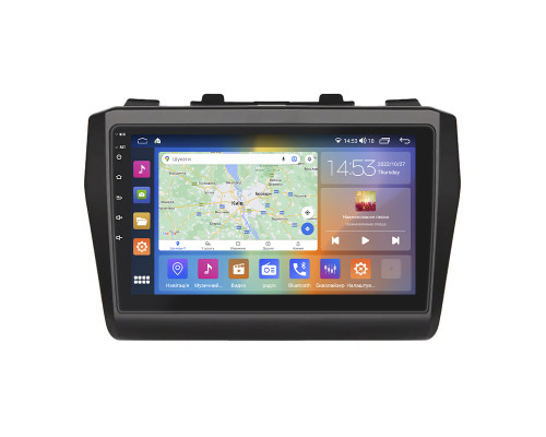Штатная магнитола Lesko для Suzuki Swift V 2016-н.в. экран 10" 4/64Gb CarPlay 4G Wi-Fi GPS Prime