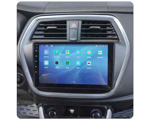 Штатная магнитола Lesko для Suzuki SX4 II (S-Cross) Рестайлинг 2016-н.в. экран 9" 6/128Gb 4G Wi-Fi GPS Top