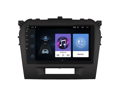 Штатная магнитола Lesko для Suzuki Vitara II 2014-2019 экран 9" 1/16Gb Wi-Fi GPS Base