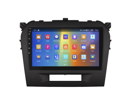 Штатная магнитола Lesko для Suzuki Vitara II 2014-2019 экран 9" 2/32Gb CarPlay 4G Wi-Fi GPS Prime