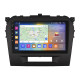 Штатная магнитола Lesko для Suzuki Vitara II Рестайлинг 2018-н.в. экран 9" 4/64Gb CarPlay 4G Wi-Fi GPS Prime