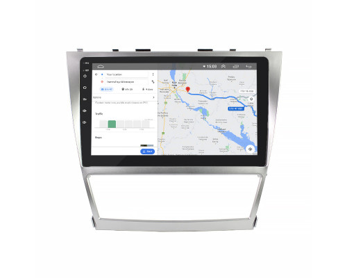 Штатная магнитола Lesko для Toyota Aurion I 2006-2012 экран 10" 4/64Gb 4G Wi-Fi GPS Top