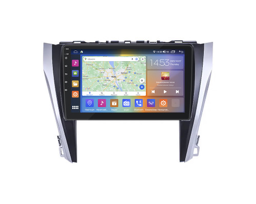 Штатная магнитола Lesko для Toyota Aurion II 2012-2017 экран 10" 2/32Gb CarPlay 4G Wi-Fi GPS Prime
