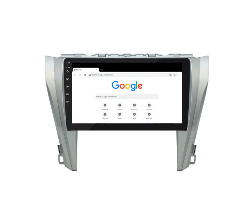Штатная магнитола Lesko для Toyota Aurion II 2012-2017 экран 10" 4/64Gb 4G Wi-Fi GPS Top