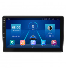 Штатная магнитола Lesko для Toyota Auris I 2006-2010 экран 10" 4/64Gb 4G Wi-Fi GPS Top
