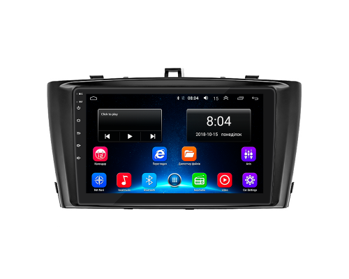 Штатная магнитола Lesko для Toyota Avensis III 2008-2011 экран 9" 2/32Gb Wi-Fi GPS Base
