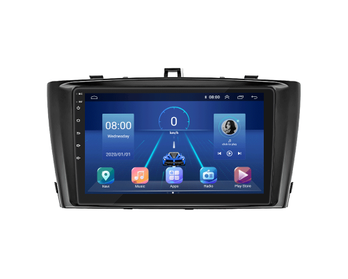 Штатная магнитола Lesko для Toyota Avensis III 2008-2011 экран 9" 6/128Gb 4G Wi-Fi GPS Top