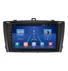 Штатная магнитола Lesko для Toyota Avensis III Рестайлинг 2011-2015 экран 9" 2/32Gb 4G Wi-Fi GPS Top