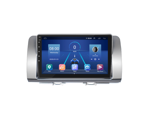 Штатная магнитола Lesko для Toyota bB II Рестайлинг 2008-2016 экран 9" 6/128Gb 4G Wi-Fi GPS Top